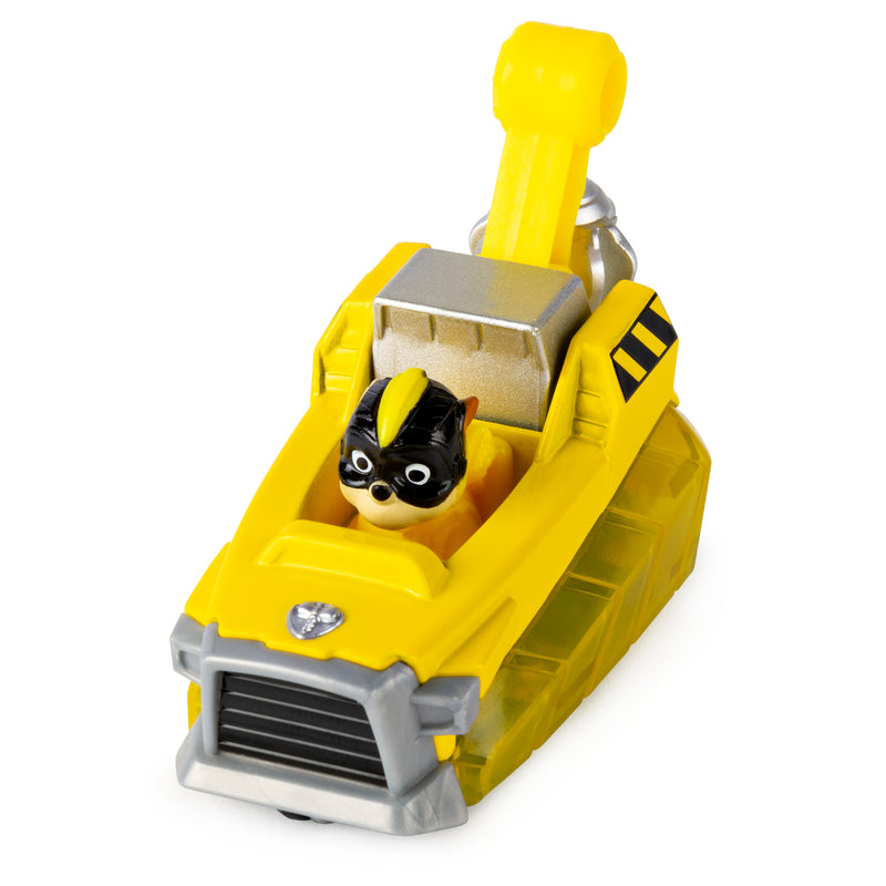 PAW Patrol, True Metal Rubble Collectible Die-Cast Vehicle, Charged Up Series