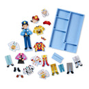 Melissa & Doug Julia Magnetic Dress-Up Wooden Doll Pretend Play Set (25+ Pieces)