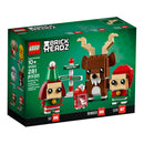 LEGO Brickheadz Reindeer, Elf and Elfie 40353 Building Toy (281 Pieces)