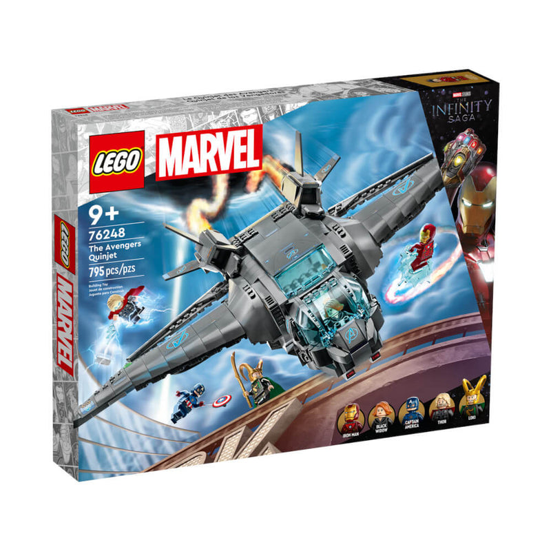 LEGO Marvel The Avengers Quinjet Infinity Saga Set 76248