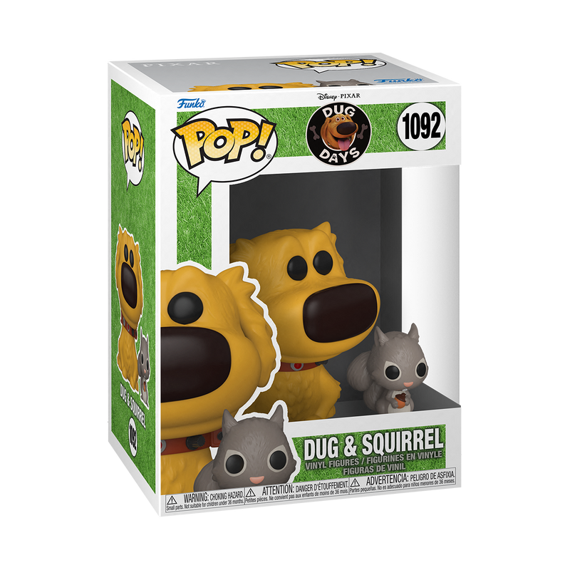 Funko POP! & Buddy: Dug Days - Dug with Squirrel