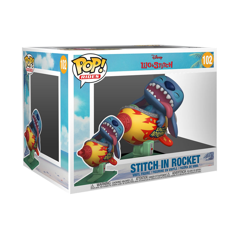 Funko POP! Rides: Lilo & Stitch - Stitch in Rocket