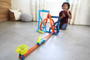Hot Wheels Track Builder Unlimited Infinity Loop Kit With Adjustable Set-Ups & Jump Vehicle Playset (24 Pieces)