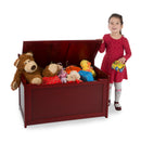 Melissa & Doug Wood Kids Toy Chest Espresso