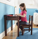 Melissa & Doug Lift-Top Desk & Chair - Espresso Children's Furniture