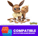 MEGA Pokemon Build & Show Eevee toy building set, 4 inches tall