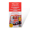 Melissa & Doug Fire Truck Fabric Play Tent and Storage Tote