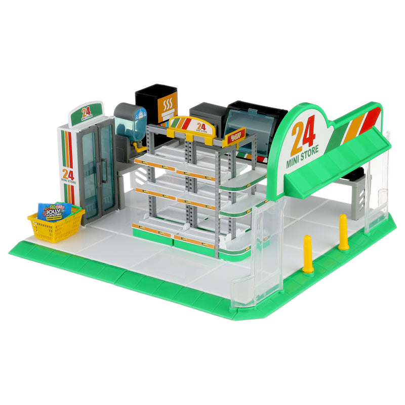 Mini Brands Mini Convenience Store Playset with 1 Exclusive Mini by