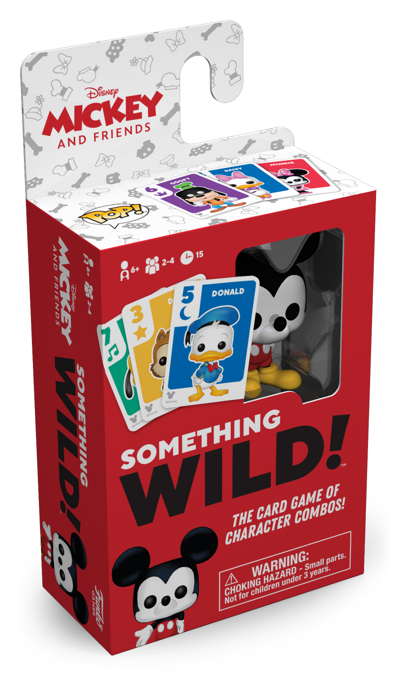 Funko Games: Something Wild Card Game - Mickey and Friends