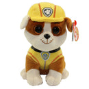 TY Paw Patrol Beanie Boos 6" - Rubble