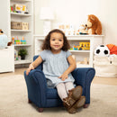 Melissa & Doug Child Armchair, Denim Children Furniture