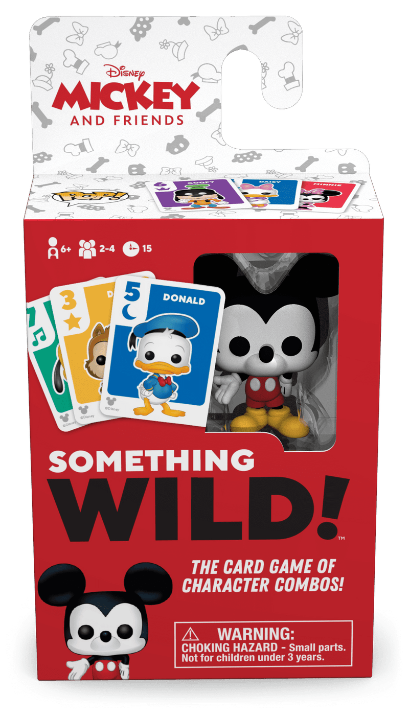 Funko Games: Something Wild Card Game - Mickey and Friends