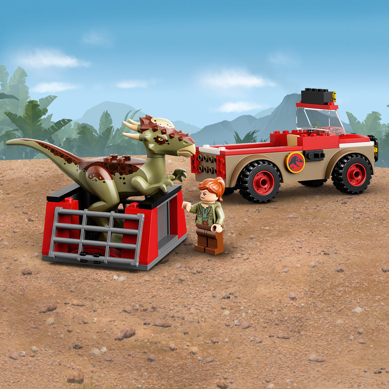 LEGO Jurassic World Stygimoloch Dinosaur Escape 76939 Building Toy Playset for Kids (129 Pieces)