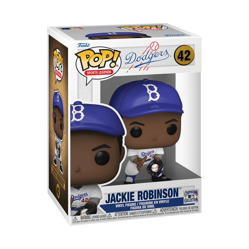 Funko Pop! Icons: Jackie Robinson Vinyl Figure with Chase
