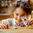 LEGO Creator 3in1 Fantasy Forest Creatures 31125 Building Kit Featuring an Owl, Rabbit and Squirrel; Animal Toys for Kids Aged 7+ Who Love Creative Fun and Animal Models (175 Pieces)