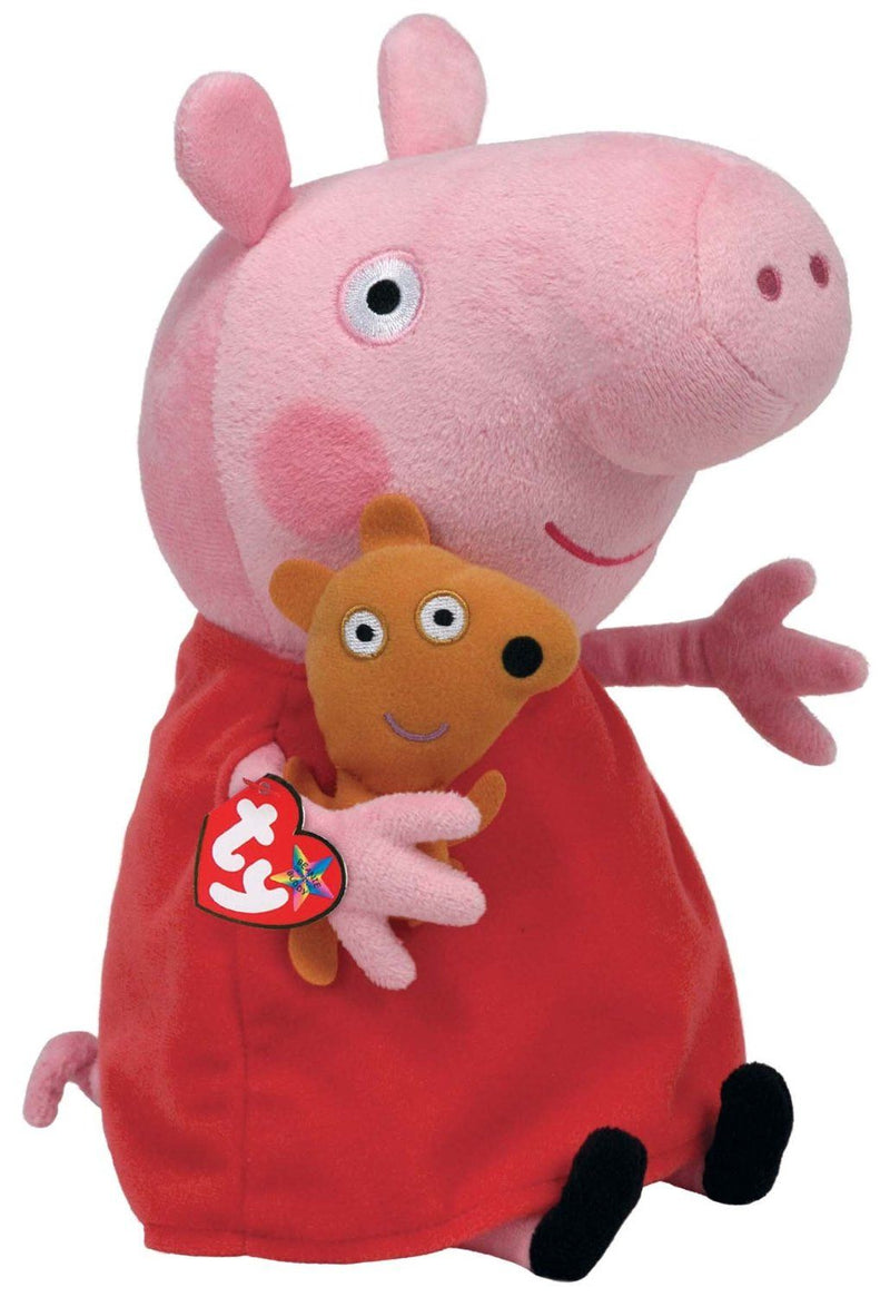 Peppa Pig Beanie Medium - Stuffed Animal by Ty 10" (96230)
