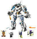 LEGO NINJAGO Legacy Zane’s Titan Mech Battle 71738 Ninja Building Toy (840 Pieces)