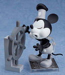 Good Smile Nendoroid Disney Steamboat Willie Mickey Mouse (Black & White) Action Figure Collectible Toy
