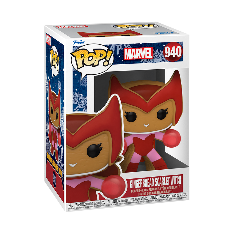 Funko Pop! Marvel: Holiday - Scarlet Witch Vinyl Bobblehead