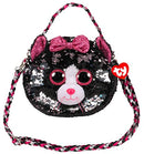 TY Fashion Flippy Sequin Purse - KIKI the Cat (8 inch)
