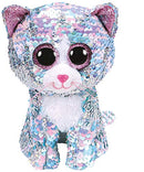 Ty - Beanie Boos - Flippables Whimsy Blue Cat 6"