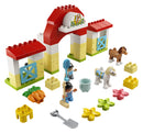 LEGO DUPLO Town Horse Stable and Pony Care 10951 Learning Toy for Preschoolers (65 Pieces)