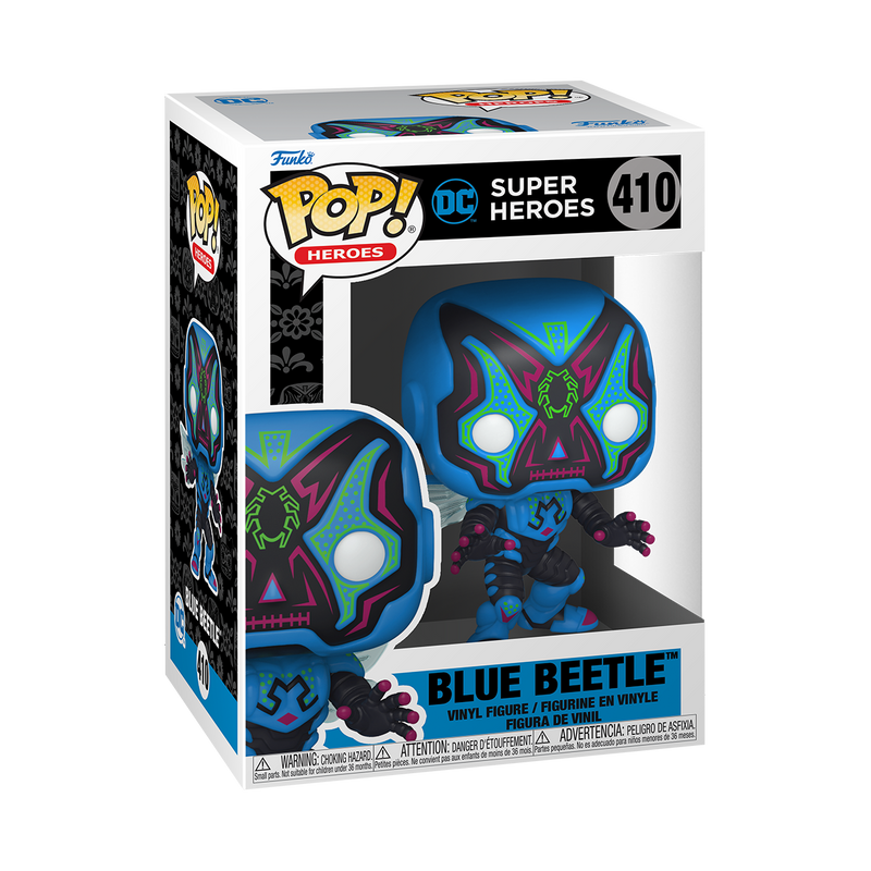 Funko Pop! Heroes: Dia De Los DC - Blue Beetle Vinyl Figure
