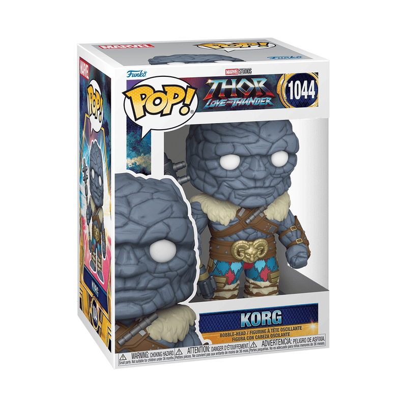 Funko Pop! Marvel: Thor Love and Thunder - Korg Vinyl Bobblehead