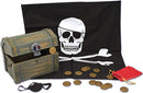 Melissa & Doug Wooden Pirate Chest Pretend Play Set
