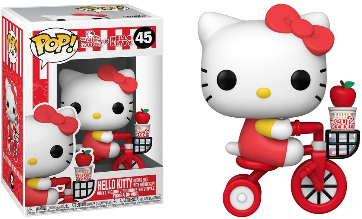 Funko POP! Sanrio: Hello Kitty x Nissin Hello Kitty on Bike #45