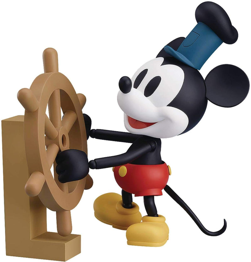 Good Smile Nendoroid Disney Steamboat Willie Mickey Mouse (Color) Action Figure Collectible Toy