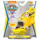 PAW Patrol, True Metal Rubble Collectible Die-Cast Vehicle, Charged Up Series