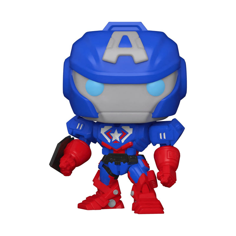Funko POP! Marvel: Avengers Mech Strike - Captain America