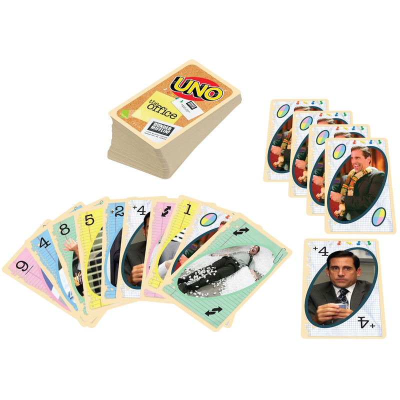 Uno The Office Card Game For Kids Ages 7 Years Old & Up