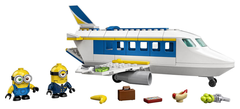 LEGO Minions: Minion Pilot in Training 75547 Minions Building Toy with Minion Figures (119 Pieces)
