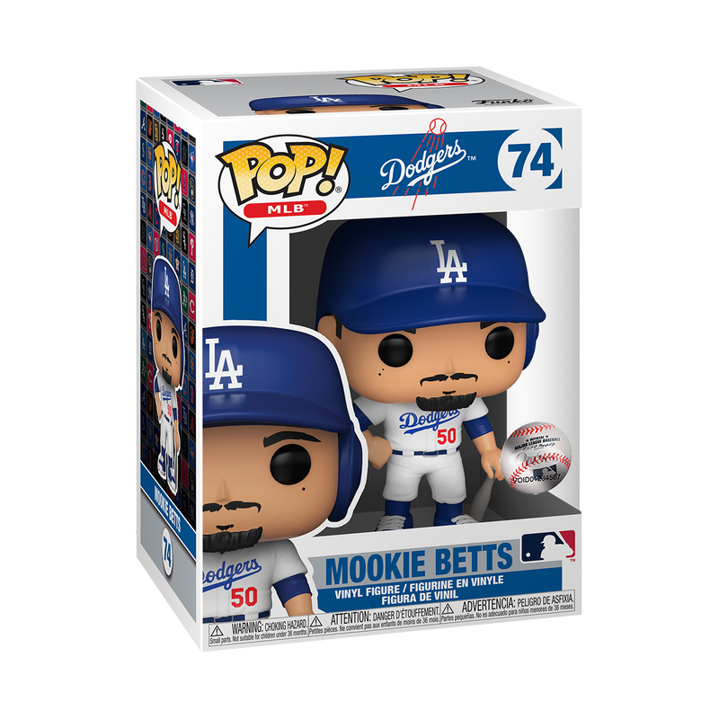 Funko POP! MLB: Dodgers - Mookie Betts (Home Uniform)