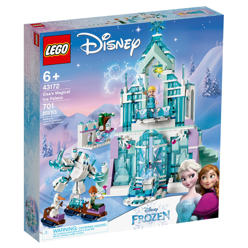 LEGO Disney Princess Elsa's Magical Ice Palace 43172 Toy Castle