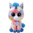 TY Blitz Unicorn Beanie Boo Plush 6in