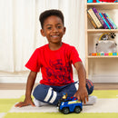 PAW Patrol Chase's Cruiser Vehicle with Collectible Figure for Kids, Police Vehicle Playset