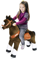 PonyCycle - Chocolate brown with white hoof - Age 3-5