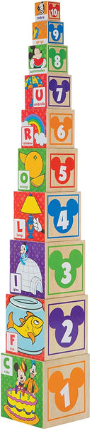 Melissa & Doug Mickey Mouse ABC-123 Nesting & Stacking Blocks