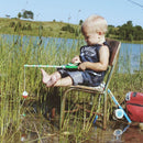 Melissa & Doug Catch & Count Wooden Fishing Game With 2 Magnetic Rods