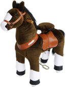 PonyCycle - Chocolate brown with white hoof - Age 3-5