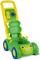Melissa & Doug Sunny Patch Snappy Turtle Lawn Mower - Pretend Play Toy for Kids