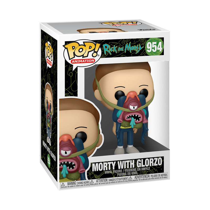 Funko POP! Animation: Rick & Morty - Morty with Glorzo