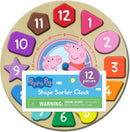 Peppa Pig 12 Piece Clock Puzzle