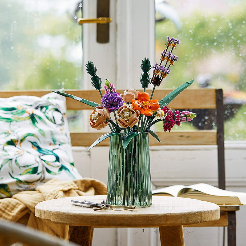 LEGO Flower Bouquet 10280; A Unique Flower Bouquet and Creative Project for Adults (756 Pieces)