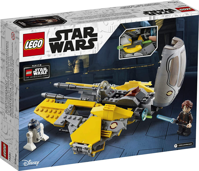 LEGO Star Wars Revenge of the Sith Anakin’s Jedi Interceptor 75281