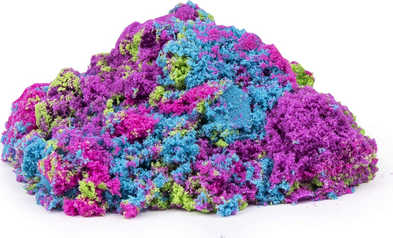 Kinetic Sand 6054549 Rainbow Castle Container, Mixed Colours