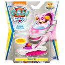 PAW Patrol, True Metal Skye Collectible Die-Cast Vehicle, Charged Up Series 1:55 Scale